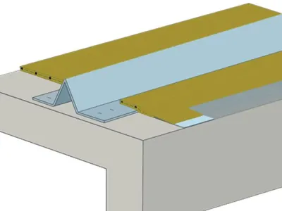 Blechloser Randabschluss